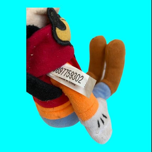 Disney Goofy Plush Toy 8" Tall By Just Play LLC With Pluto Mask - Picture 7 of 12